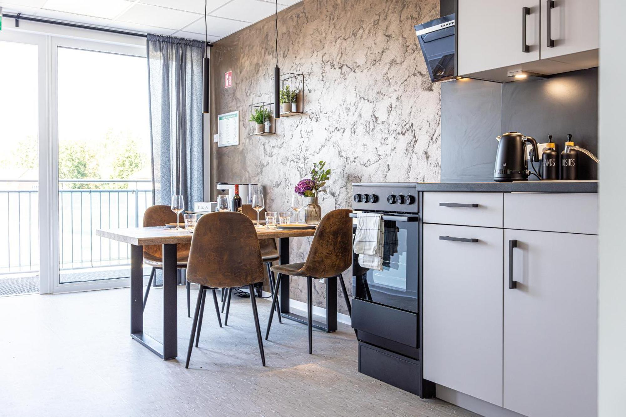 Hygge Homes - Cube Apartment Borstel  Eksteriør bilde